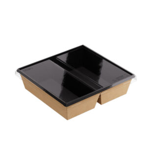 OC 1200 черное дно 2 секции размер 190*200*55 мм